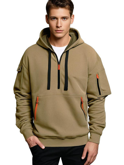 Men's Summer Hoodie Lightweight Cotton