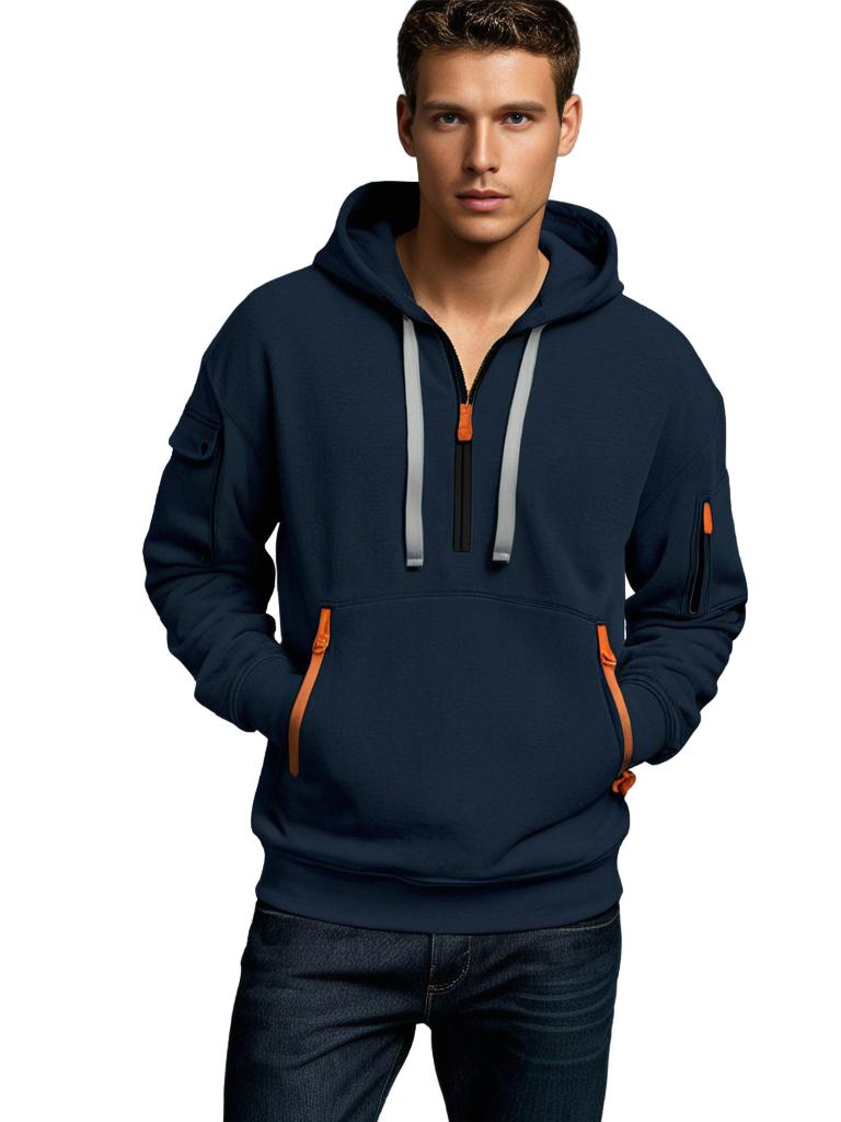 Men's Summer Hoodie Lightweight Cotton