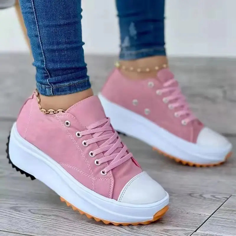 Women's Platform Sneakers Comfortable - Vonnera