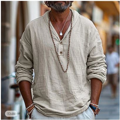 Men's Casual Lightweight Shirt - Vonnera
