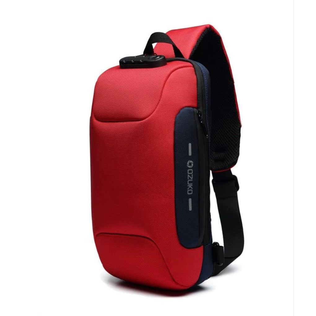 Crossbody Travel Bag Anti-Theft USB Port
