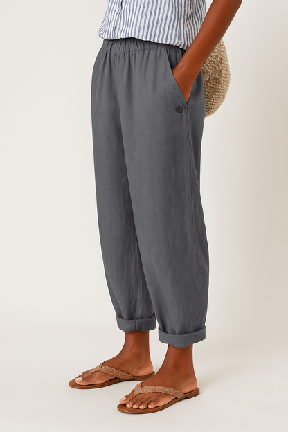 Women's Cropped Straight Pants