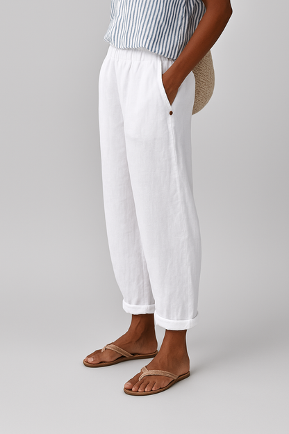 Women's Cropped Straight Pants