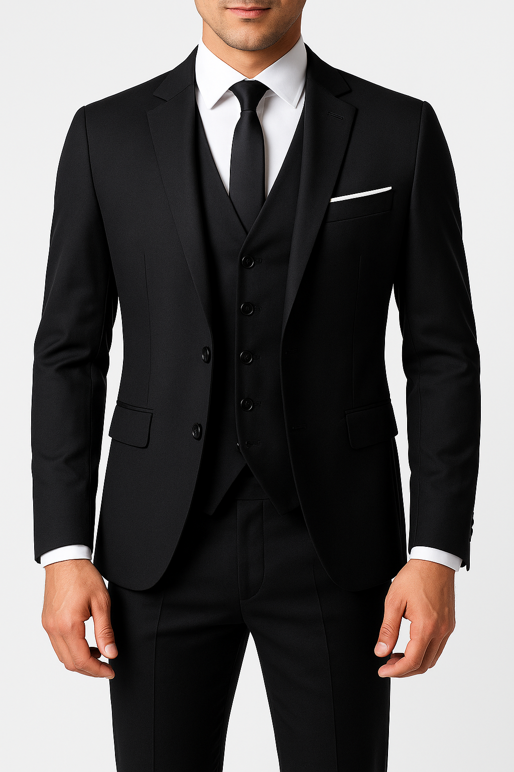 Men's 3-Piece Formal Suit Set - Vonnera