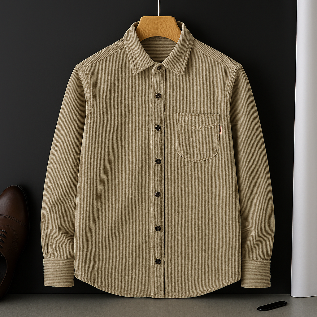 Men's Corduroy Shirt - Vonnera