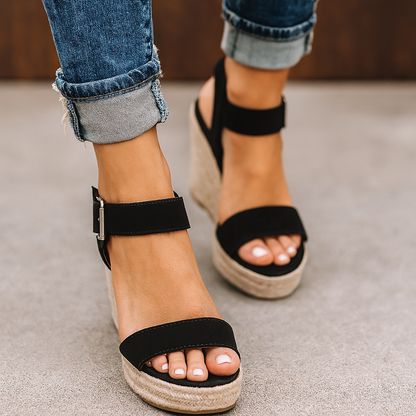 Women's Espadrille Wedge Sandals Open Toe - Vonnera