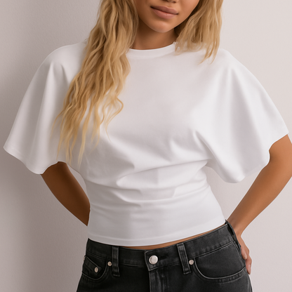 Mens Classic Round Neck Cotton T-Shirt - Vonnera
