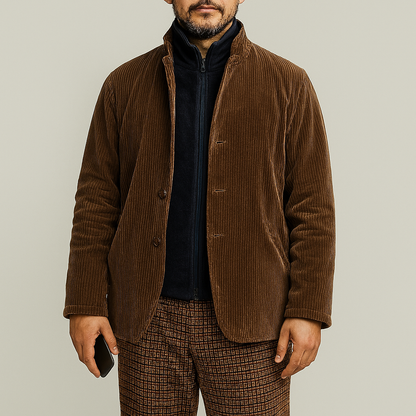 Men's Solid Color Casual Jacket