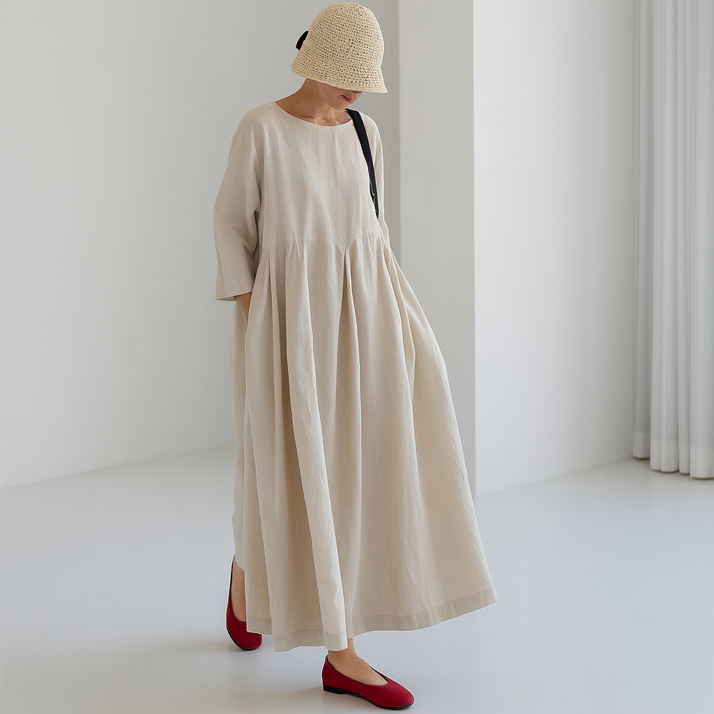 Women's Relaxed Fit Dress Breathable Comfort
