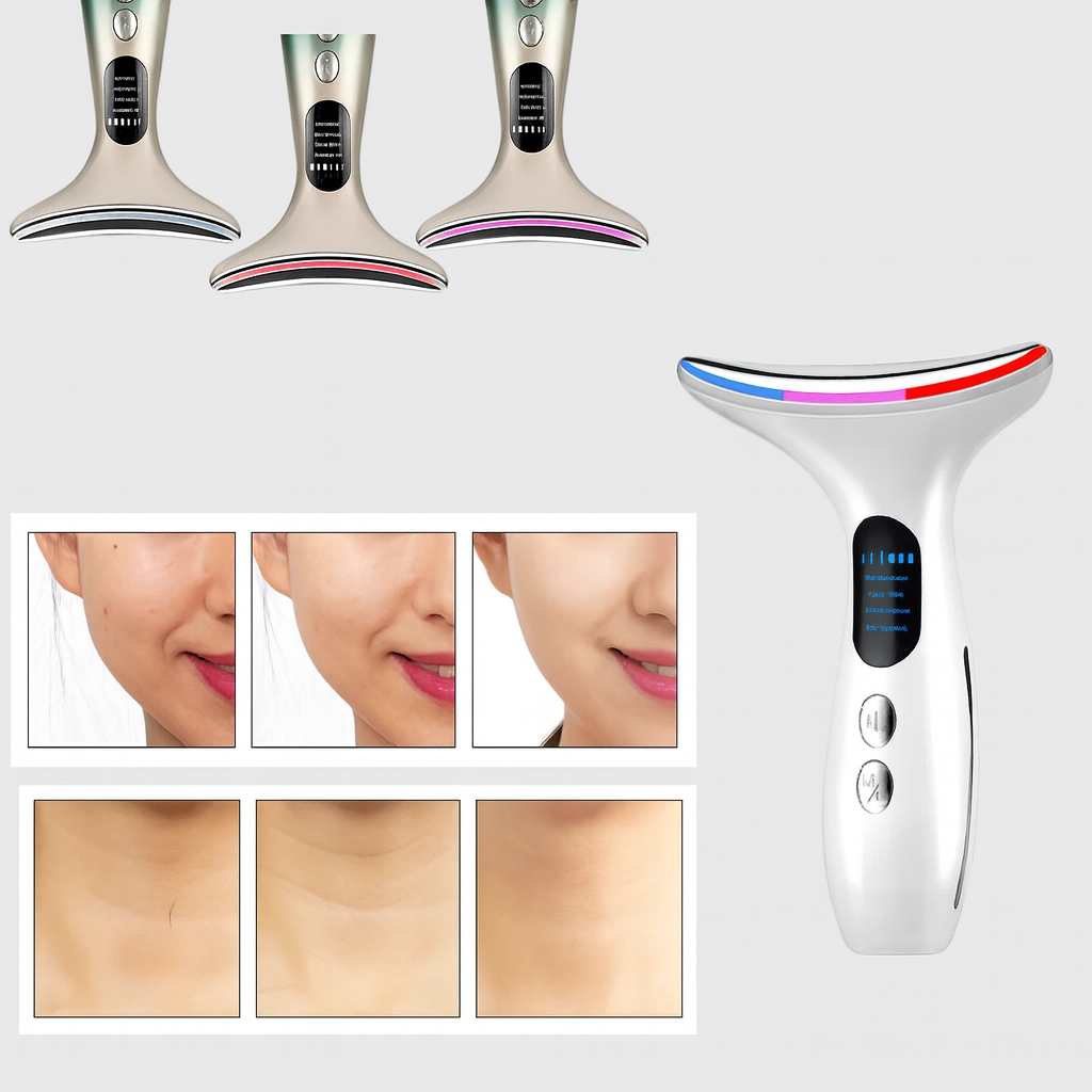 Portable Face And Neck Skincare Device
