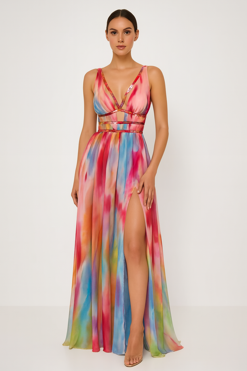 Women's Painted Maxi Dress - Vonnera