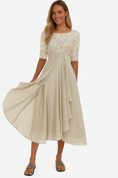 Lily | Women’s Summer A Line Midi Dress