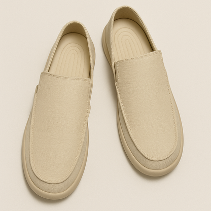 Suede Men's Loafers Classic Brown