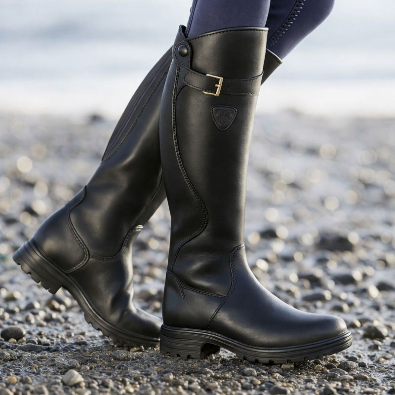 Women's Knee High Closed Toe Boots