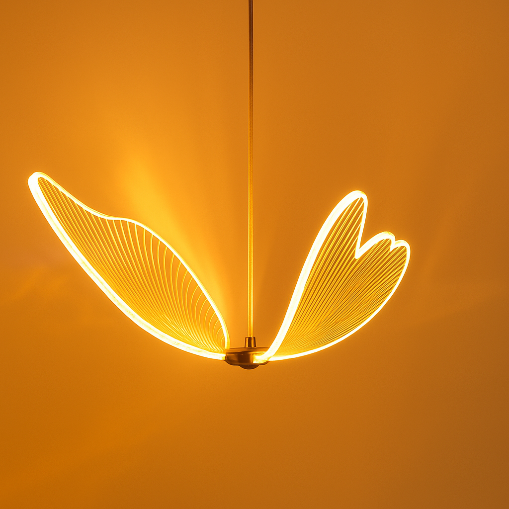 Butterfly Pendant Lamp Led Colorful