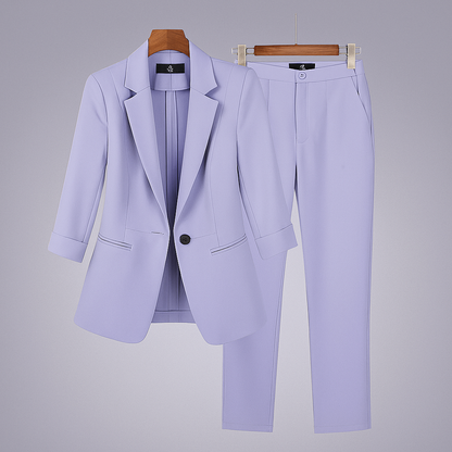 Women's Formal Blazer Suit Set Pants - Vonnera