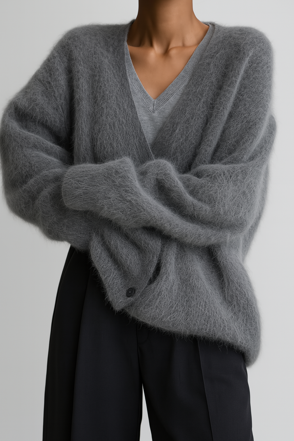 Women's Fine Wool Cardigan