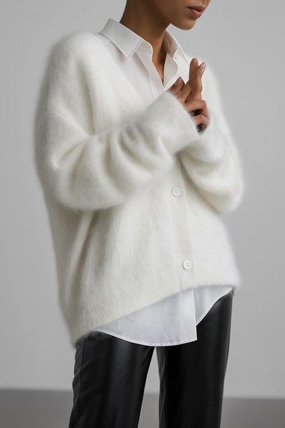 Women's Fine Wool Cardigan