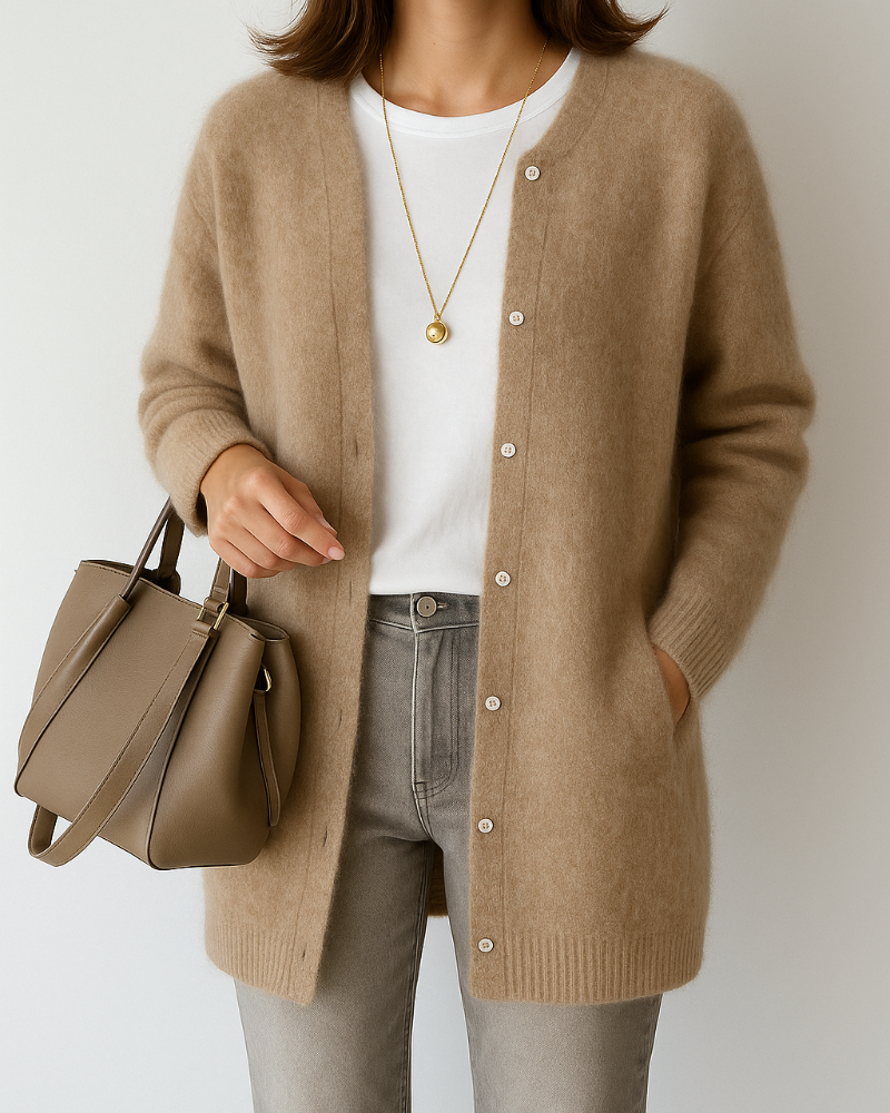 Women's Soft Knitted Jacket - Vonnera