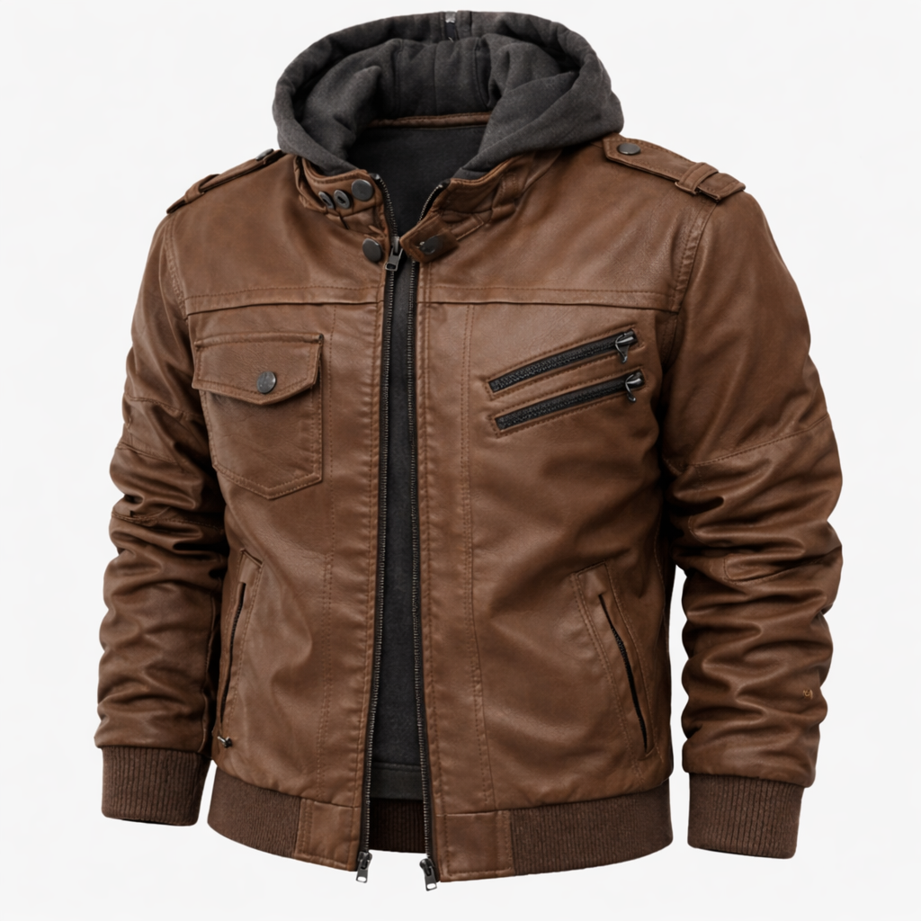 Langford Hooded Water Resistant Jacket - Vonnera