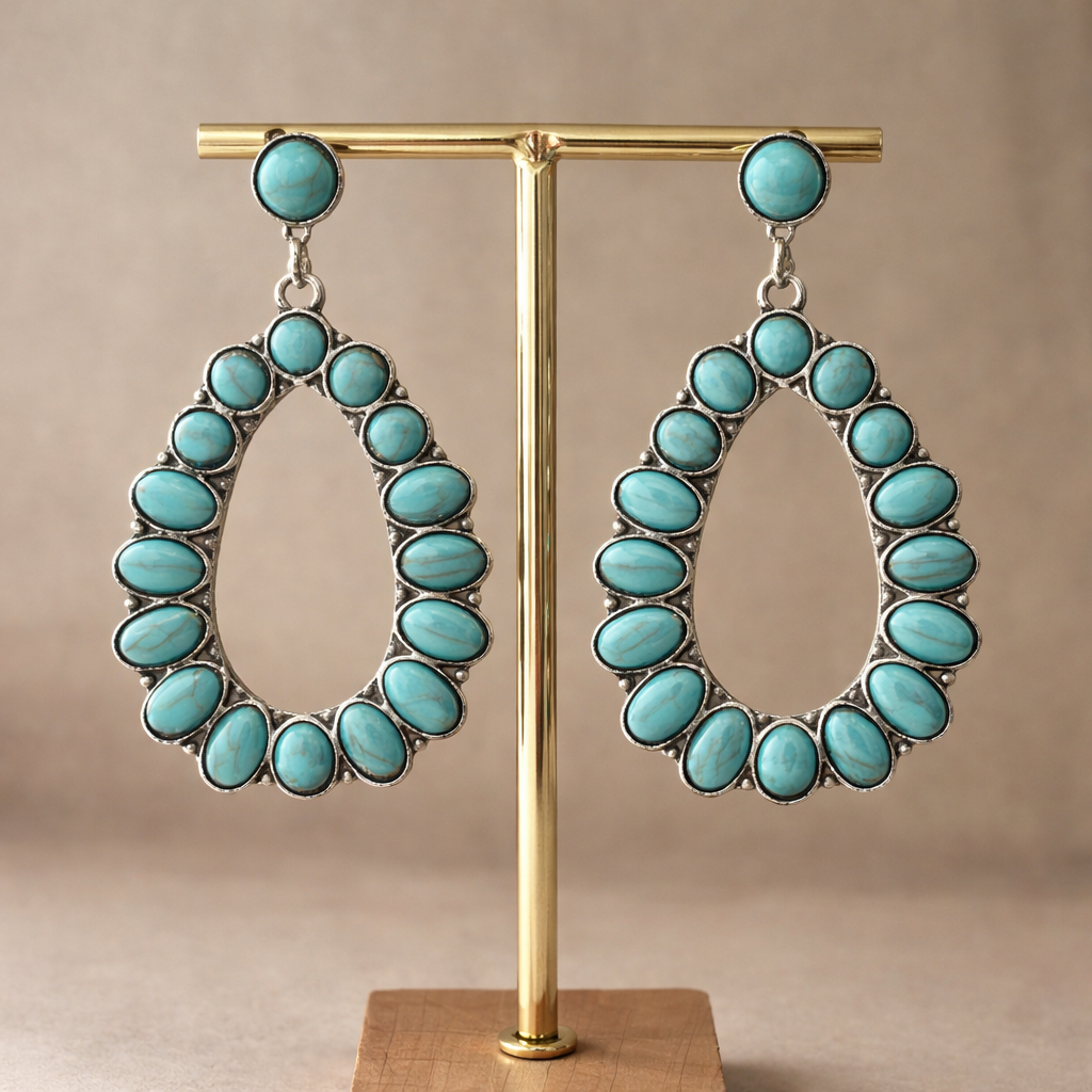 Turquoise Drop Earrings