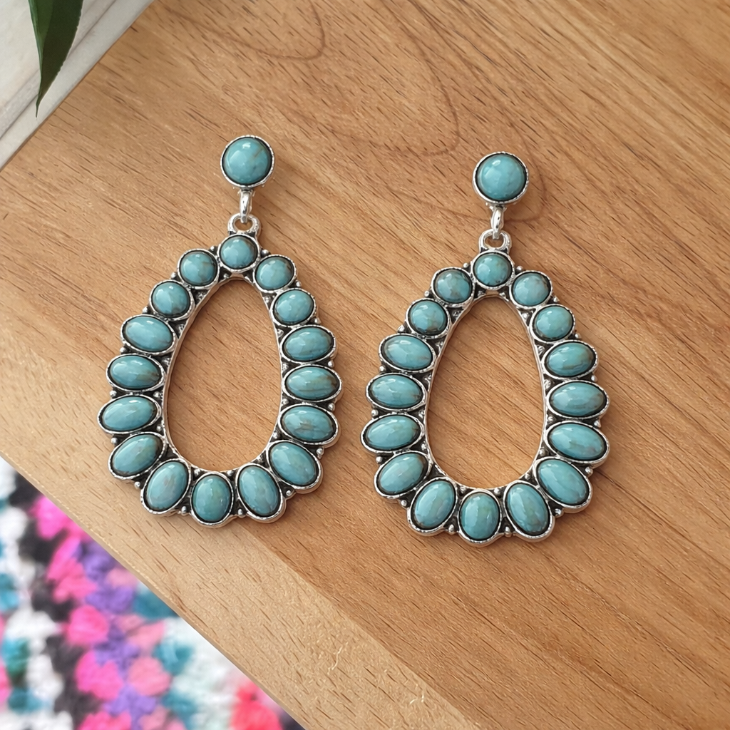 Turquoise Drop Earrings