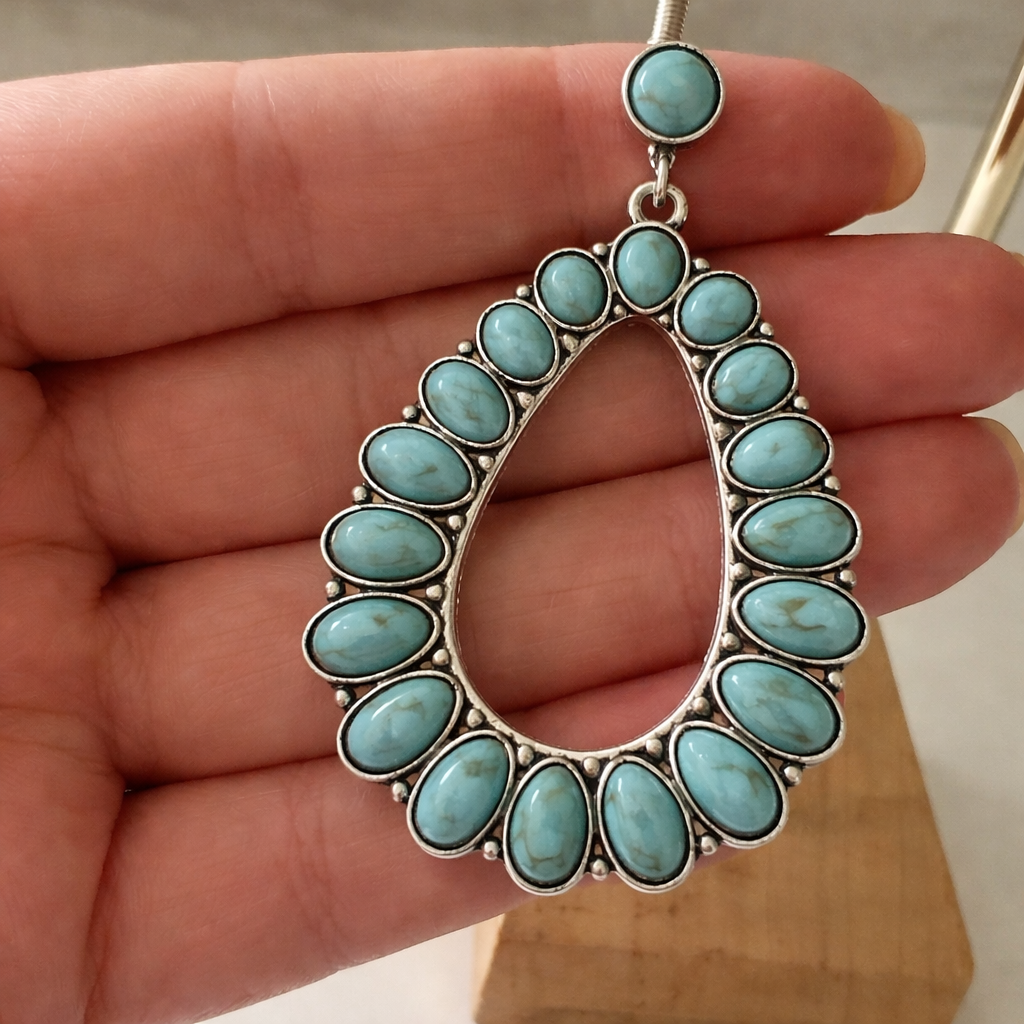 Turquoise Drop Earrings