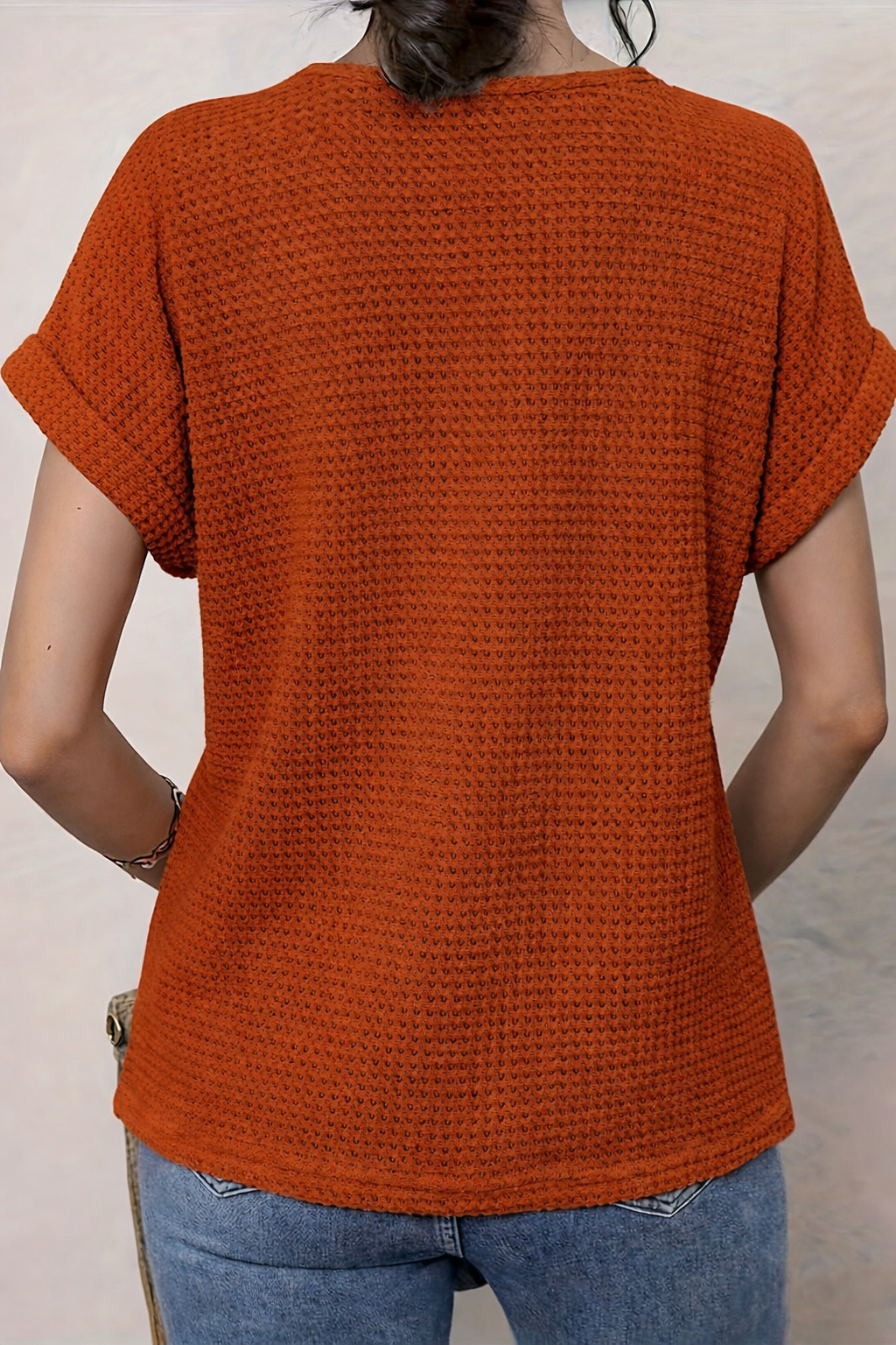 Women's Round Neck Lace Trim