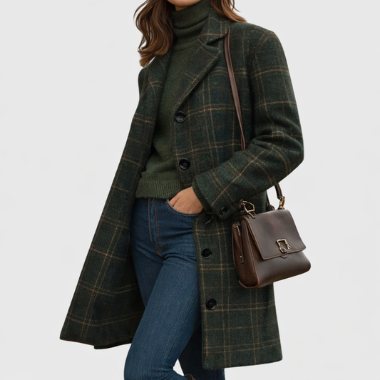 Mariza™ | Warm Fabric-Blend Overcoat
