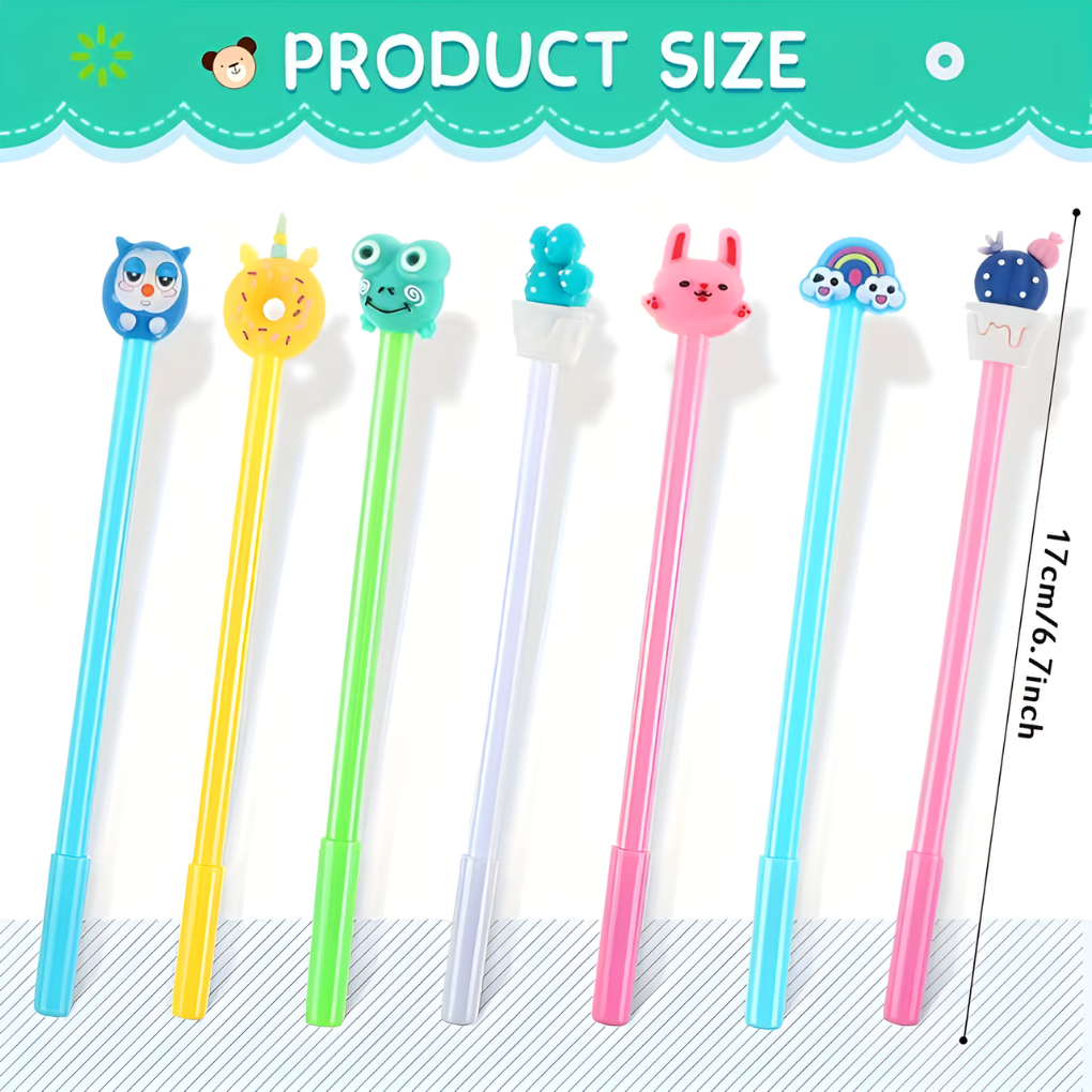 Cartoon Gel Pen Set 20 Piece