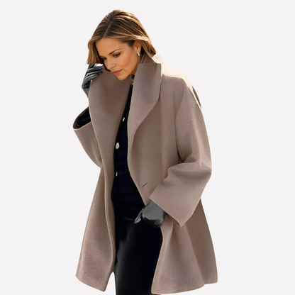 Women's Wide Collar Blazer Jacket