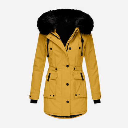 Women's Parka Jacket Hooded Water Resistant
