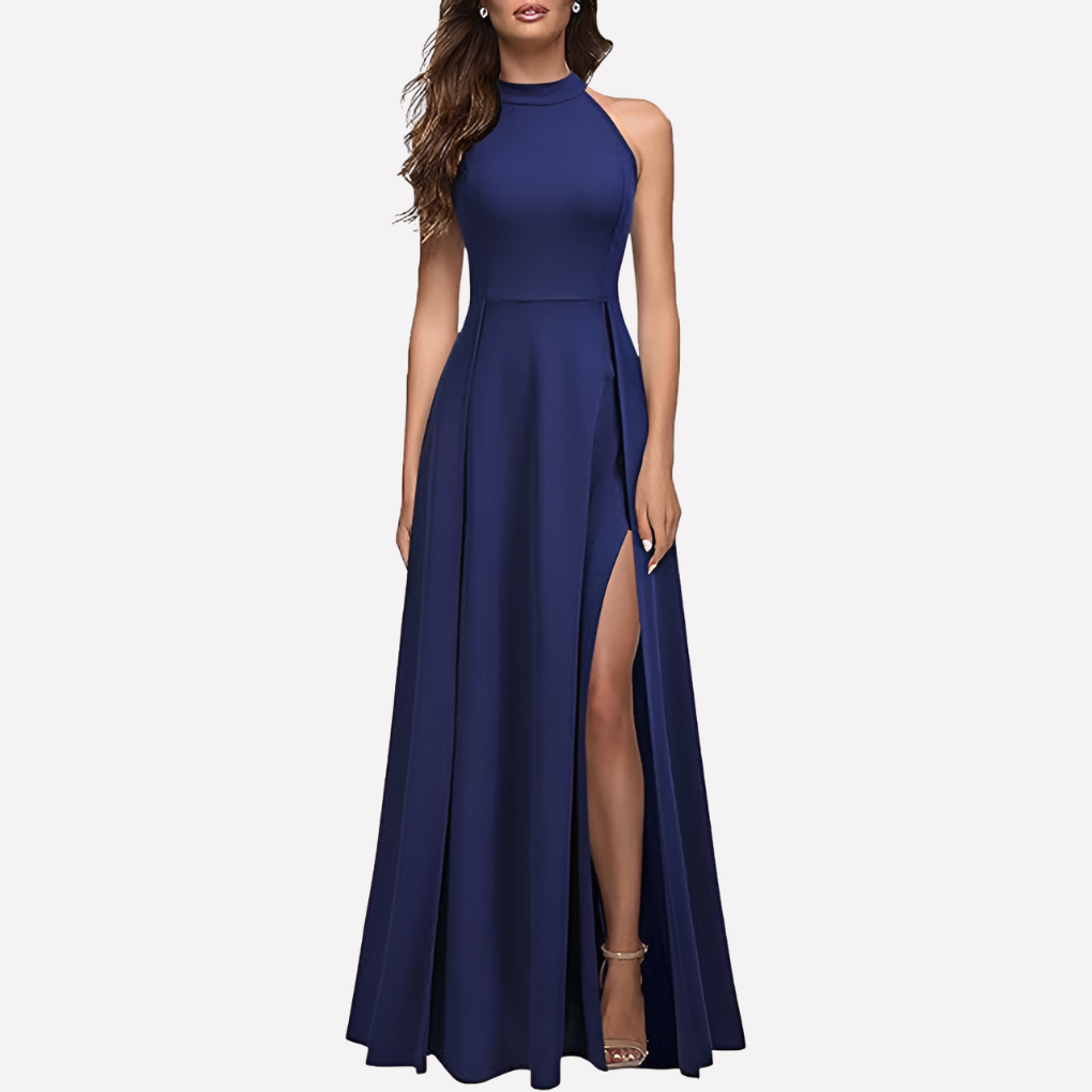 Women's Bridesmaid Dress Elegant Satin - Vonnera