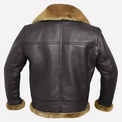 Men's Faux Shearling Jacket
