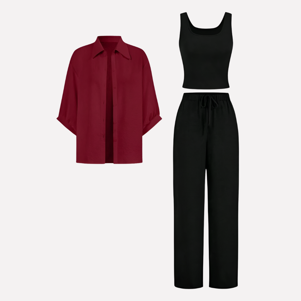 Women's 3 Piece Suit Set - Vonnera