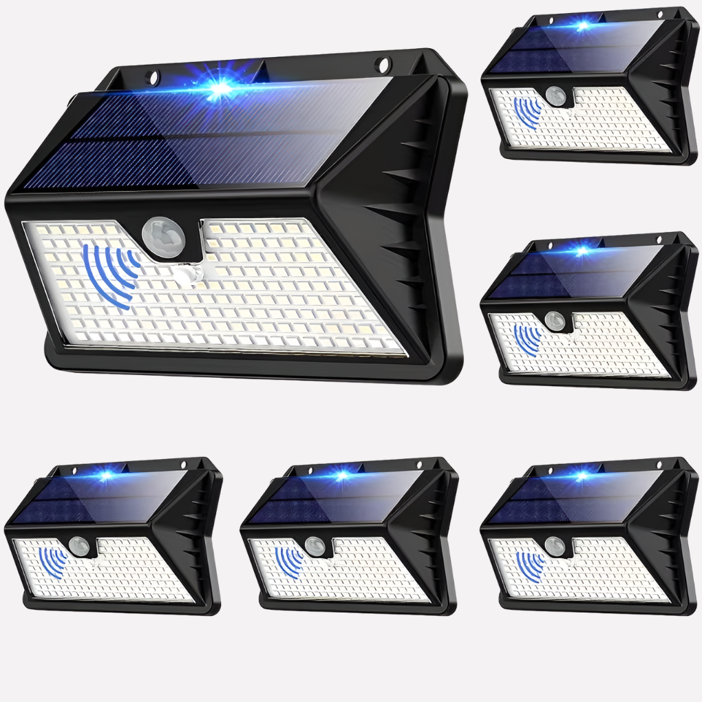 Solar Powered Motion Sensor Outdoor Lights - Vonnera