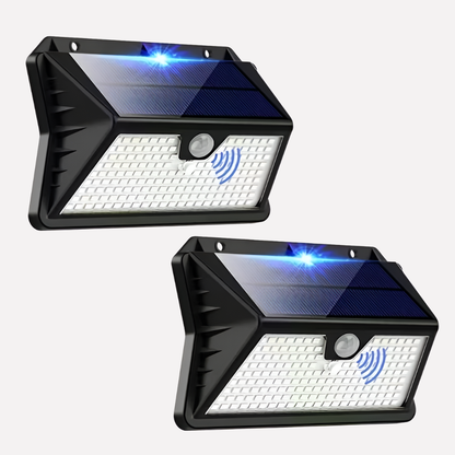 Solar Powered Motion Sensor Outdoor Lights