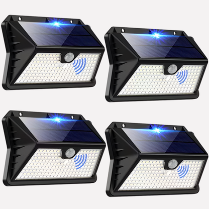 Solar Powered Motion Sensor Outdoor Lights