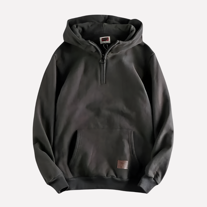 Men's Half Zip Hooded Sweater