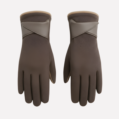 Women's Insulated Winter Gloves Adjustable Strap - Vonnera