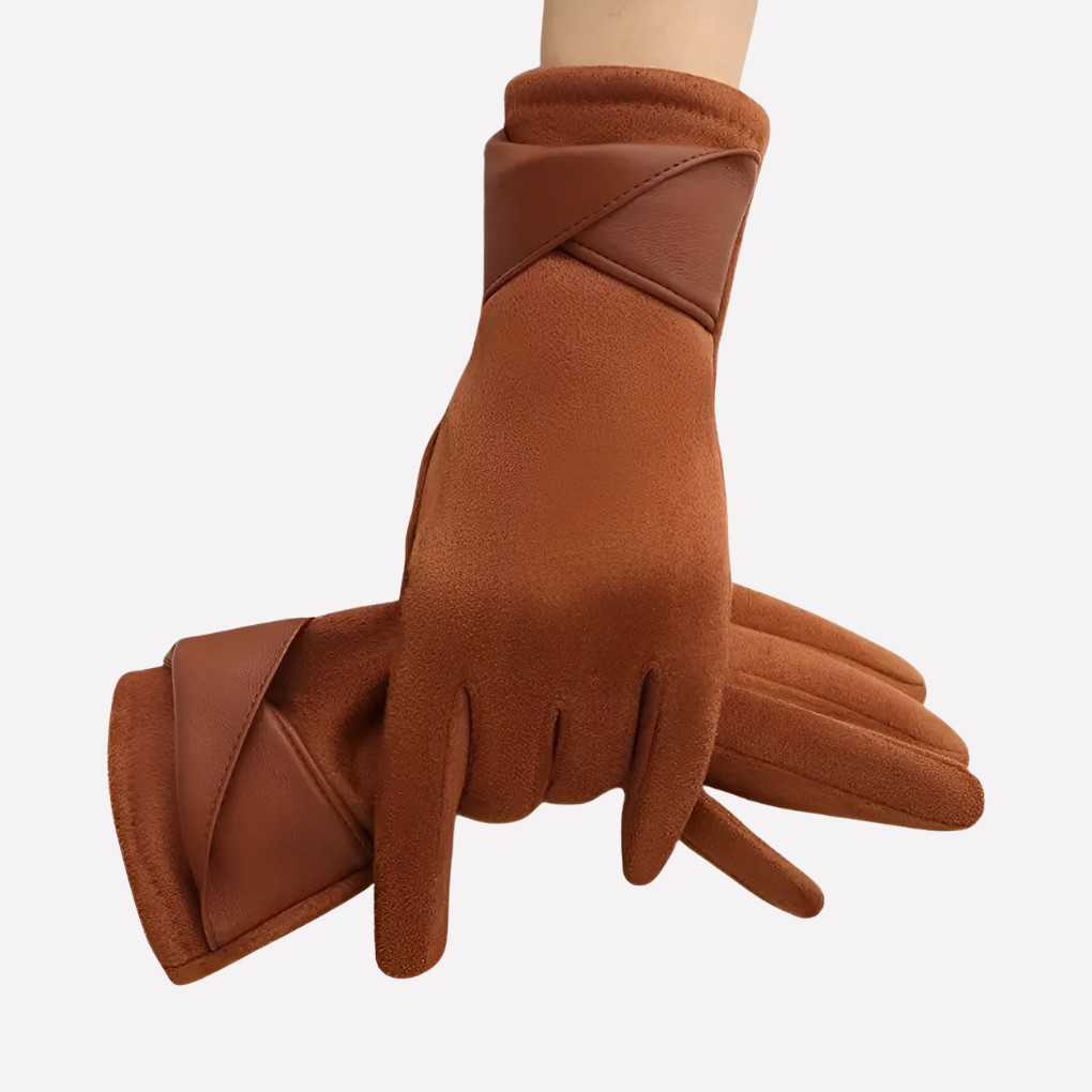 Women's Winter Gloves Adjustable Strap