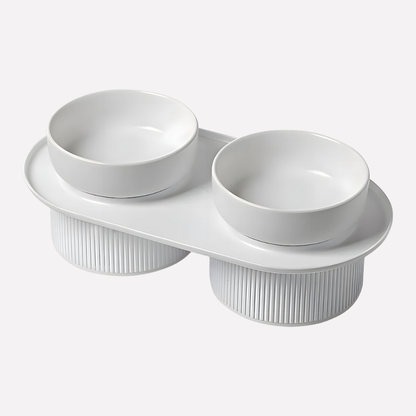 Ceramic Elevated Pet Food Bowl