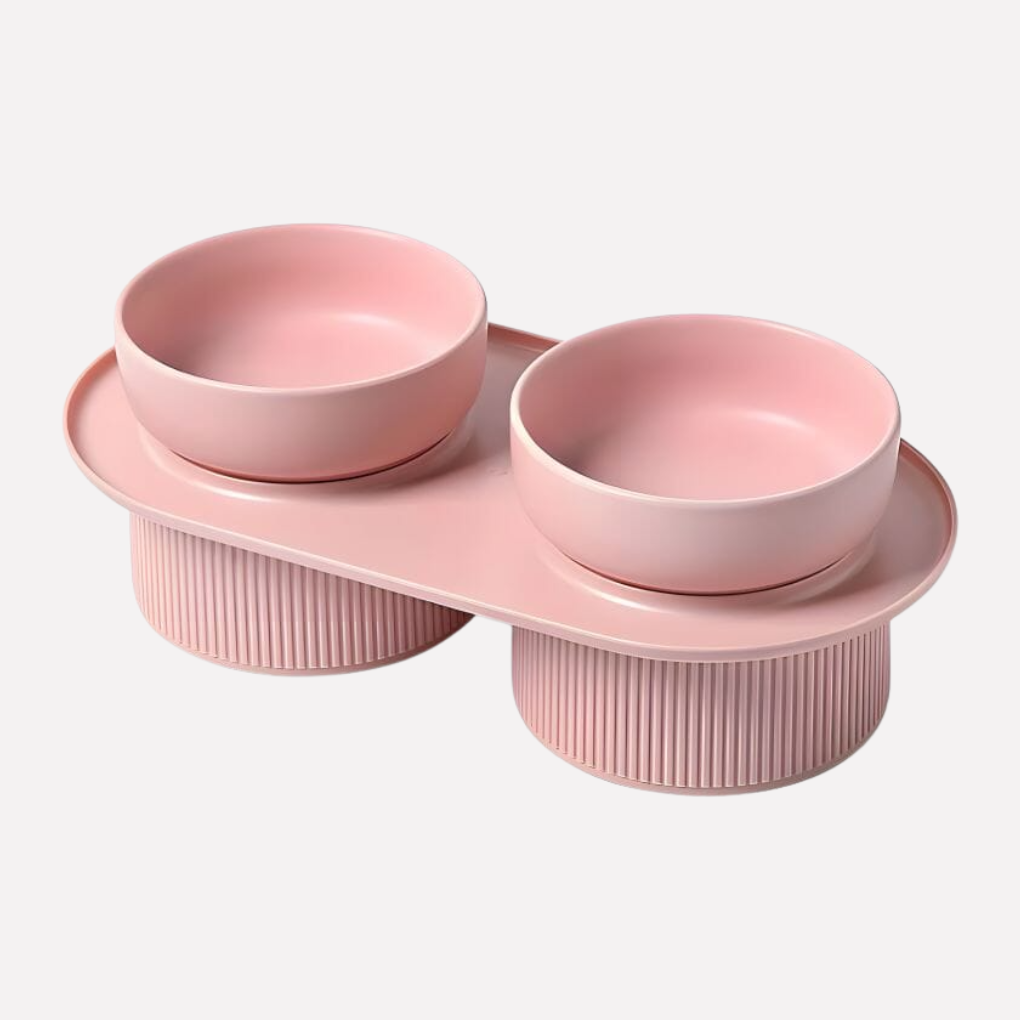 Ceramic Elevated Pet Food Bowl - Vonnera