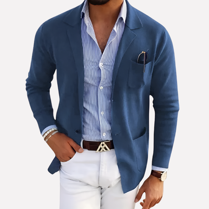 Men's Knit Blazer - Vonnera