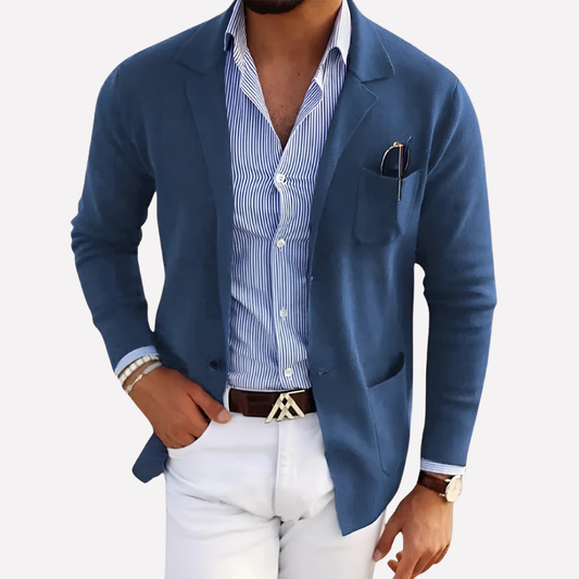 Men's Knit Blazer - Vonnera