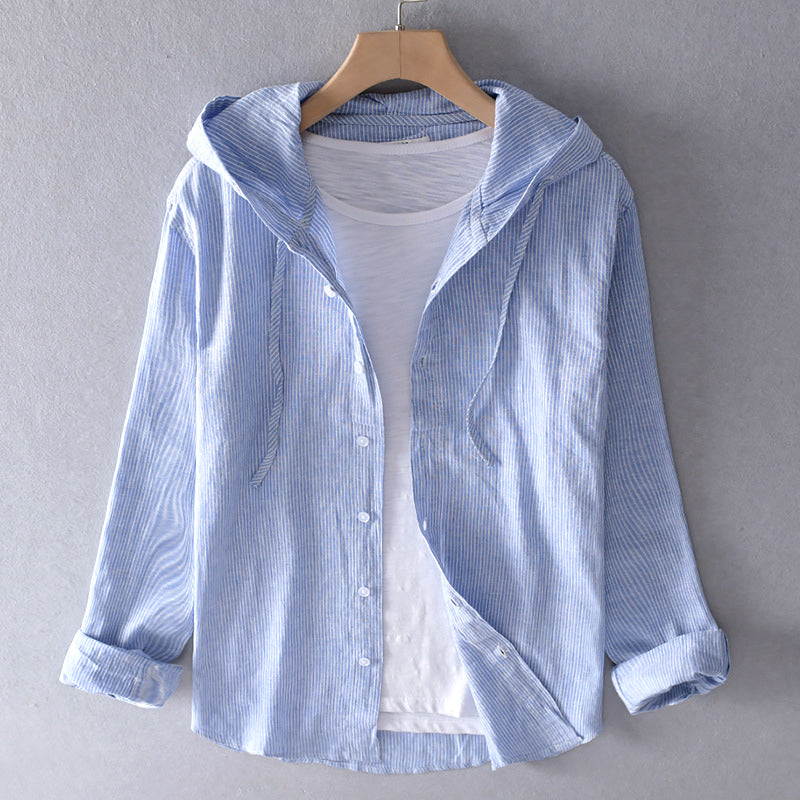 Linen Breathable Shirt - Vonnera