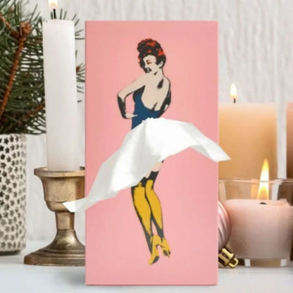 Decorative Tissue Box Cover Skirt Design