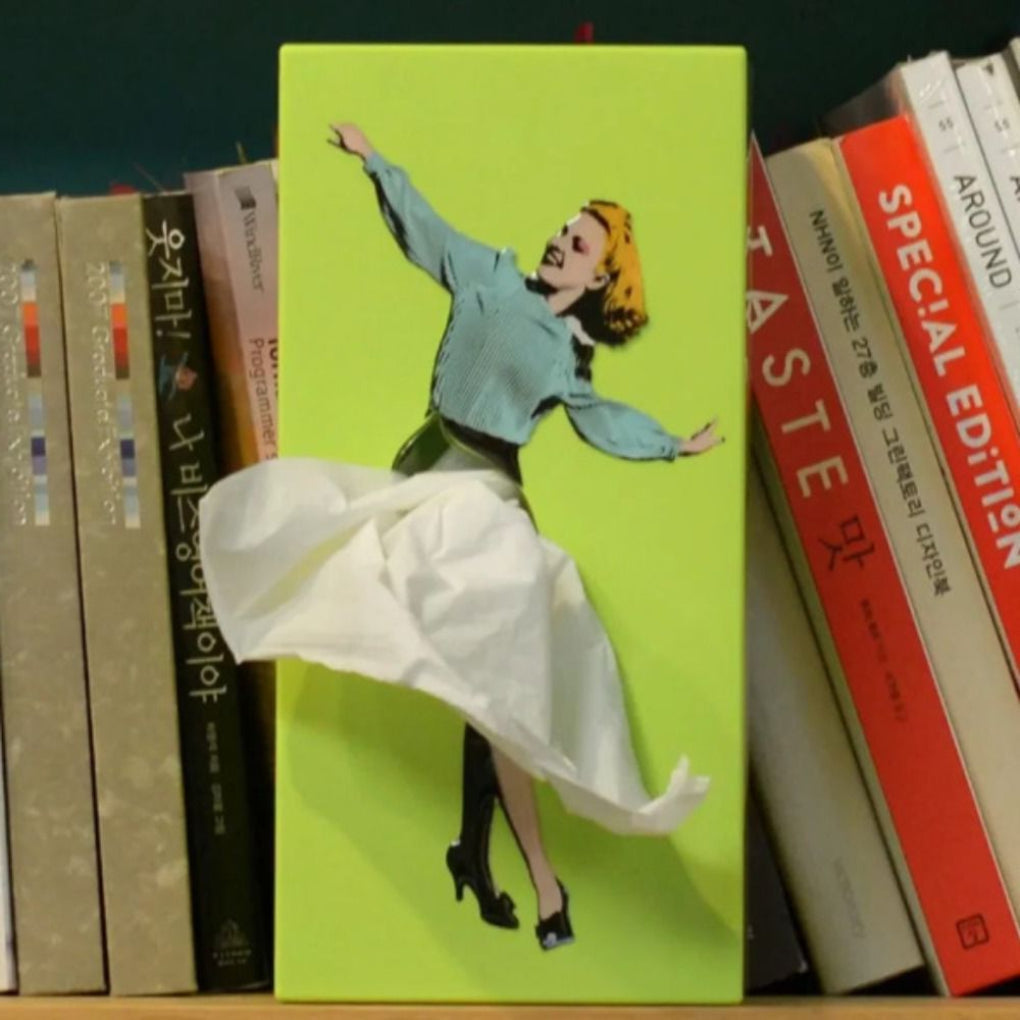 Decorative Tissue Box Cover Skirt Design