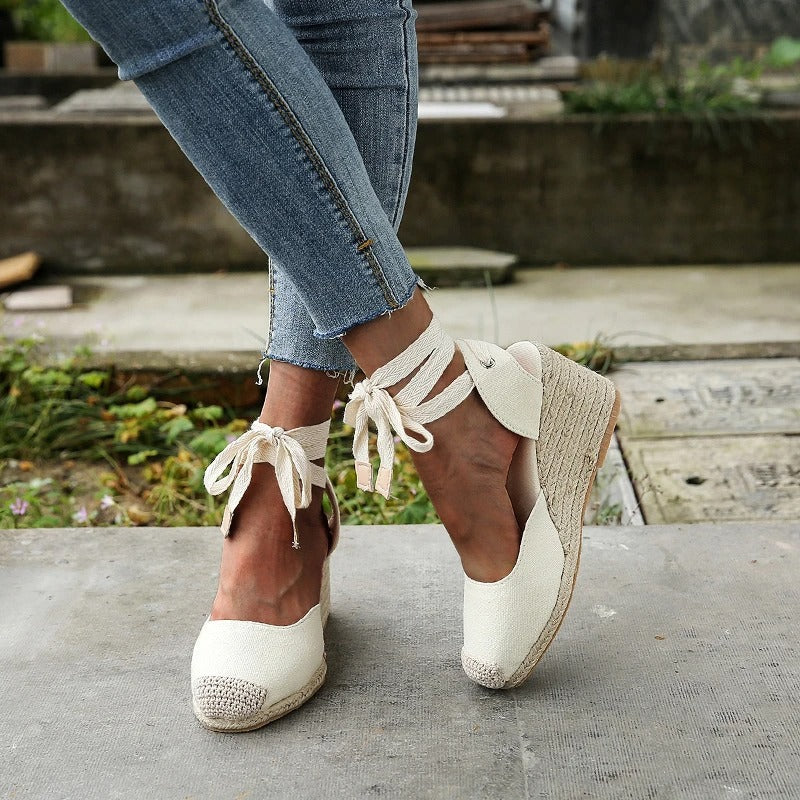 Women's Closed-Toe Wedge Sandals Comfortable - Vonnera