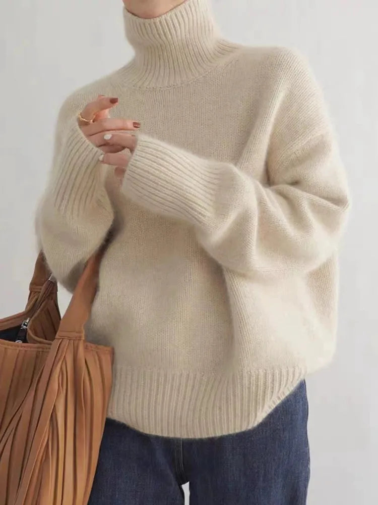 Chloe™ | Sweater With High Collar